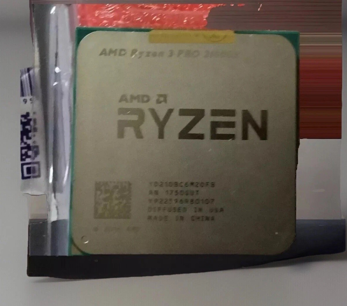 RYZEN AMD 3 PRO 2100GE -YD210BC6M20FB-CPU,w/Radeon Vega Graphics,Desktop,3.2GHz