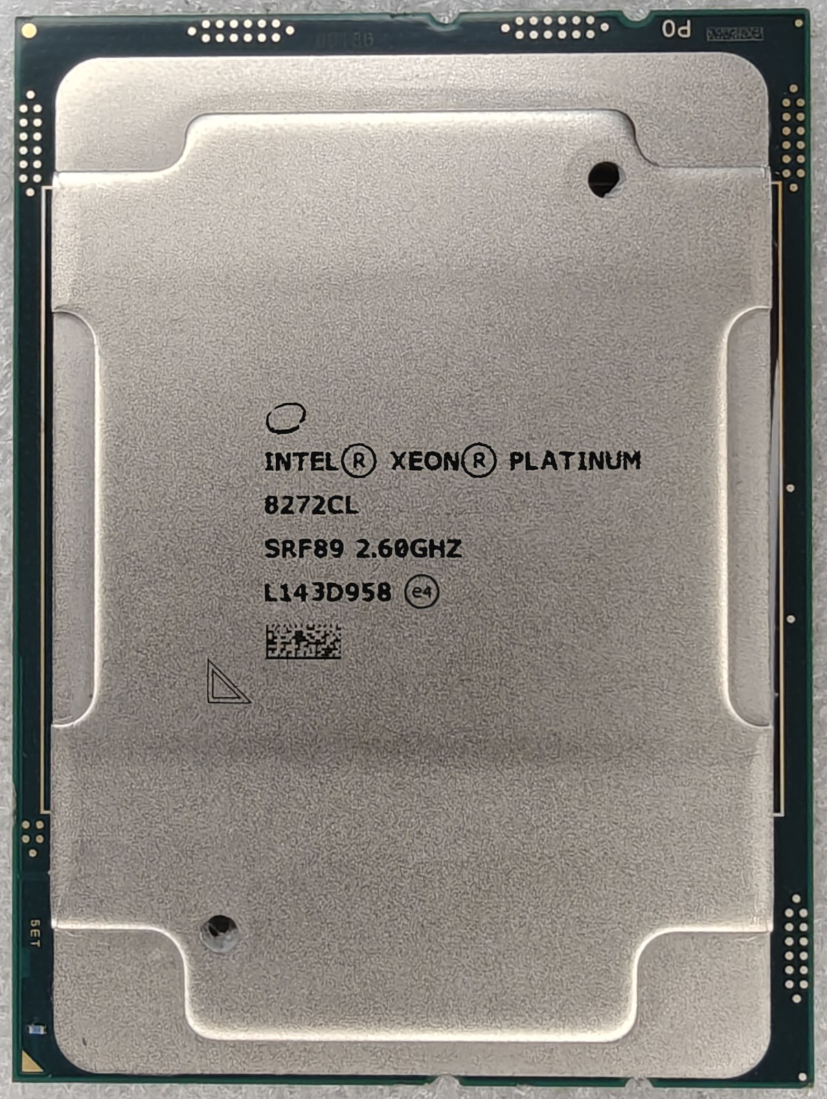 Intel Xeon Platinum 8272CL SRF89 26-core 2.60GHz 35.75mb lga-3647 CPU processor