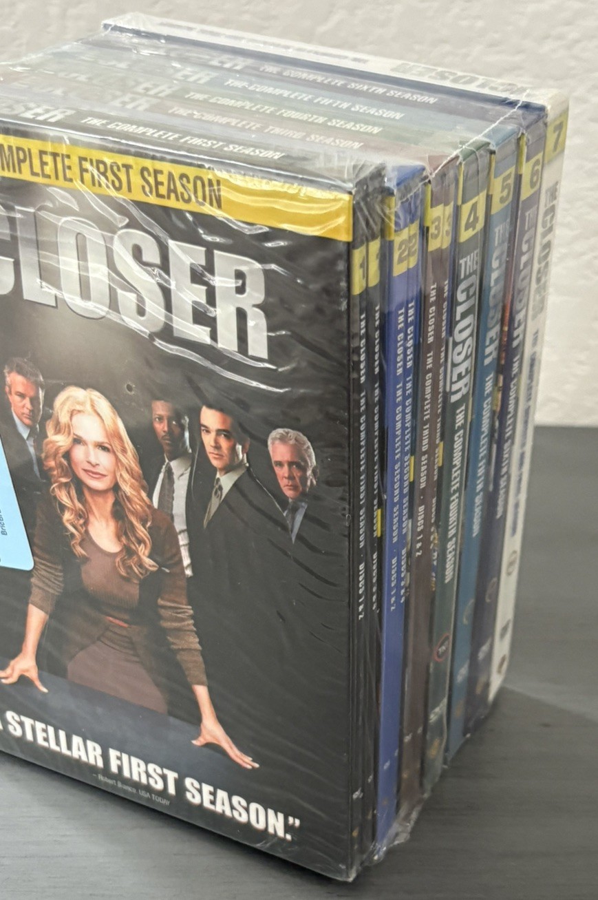 The Closer: The Complete Series season 1 – 7 (DVD, 28-Disc box Set) NEW & SEALED