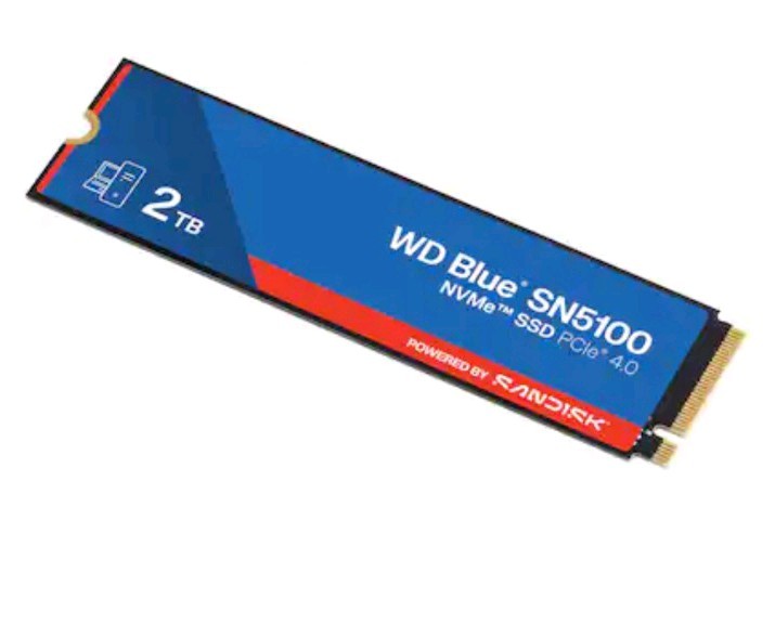 SanDisk WD Blue SN5100 2TB SSD Card