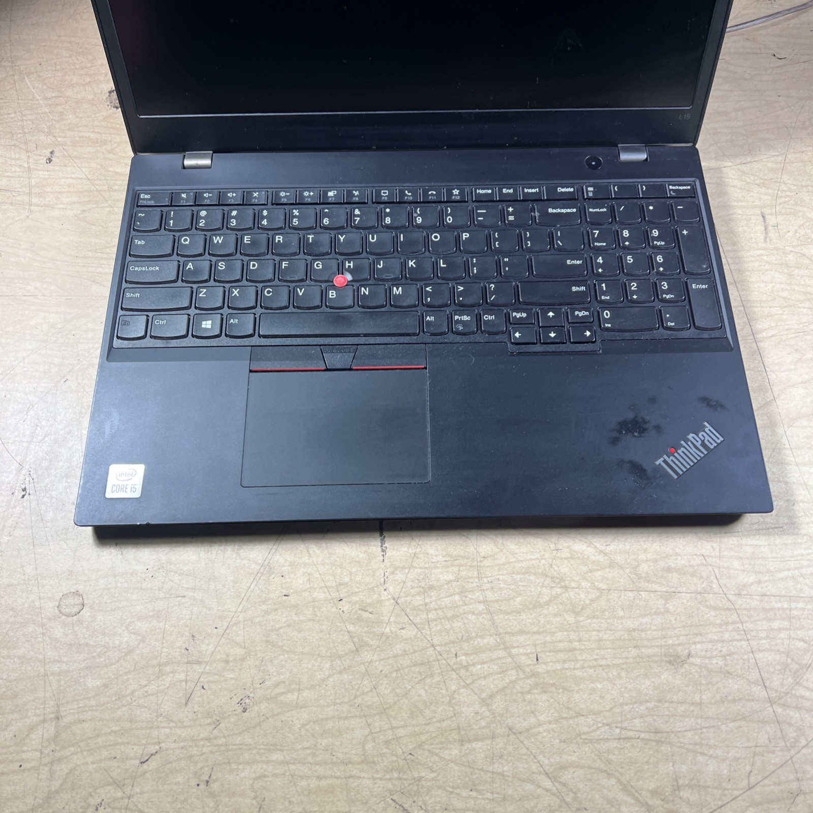 THINKPAD L15 INTEL CORE I5-10210U 1.60GHZ 16GB RAM **NO HD/ NO CADDIE/ NO OS