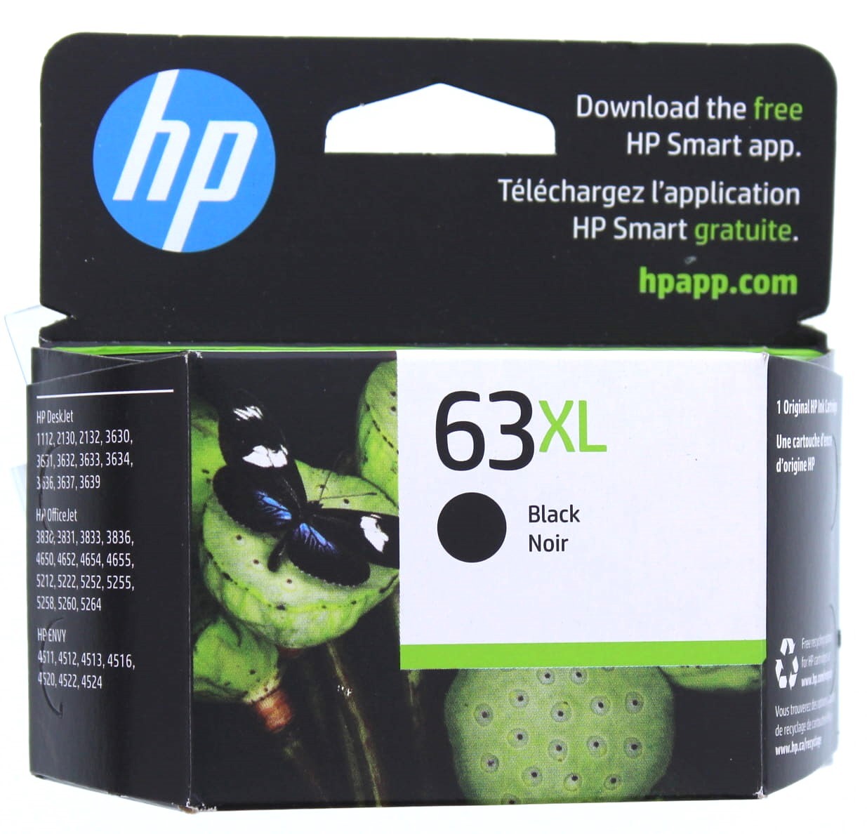 HP 63XL Black Ink Cartridge