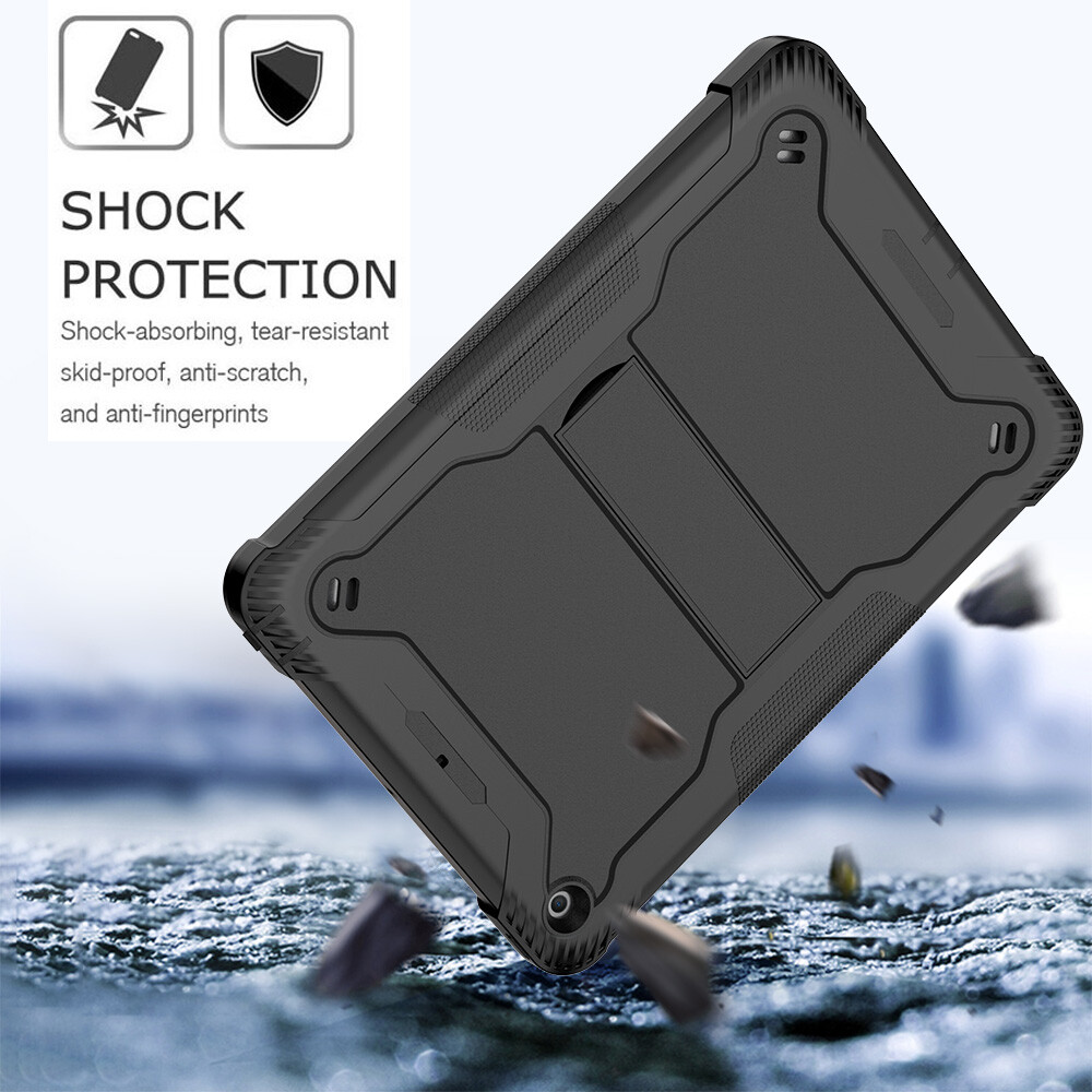 For iPad 10.2″ 5th/6th/7th/8th/pro 11″ 9.7″Kickstand Case Shockproof Back Cover