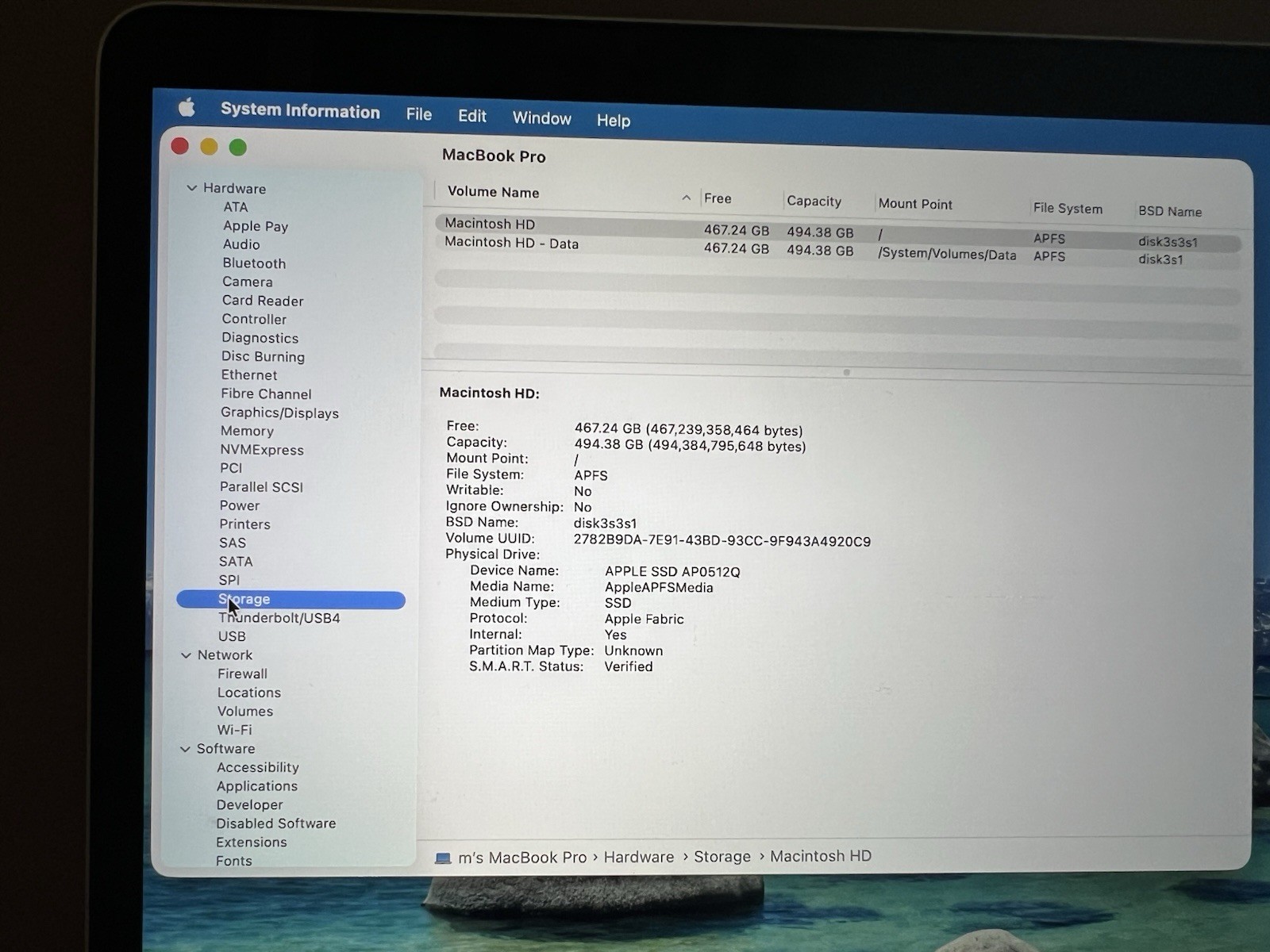 Apple MacBook Pro 13.3 Inch Retina 3.2GHz M1 16GB RAM 512GB SSD A2338 Silver