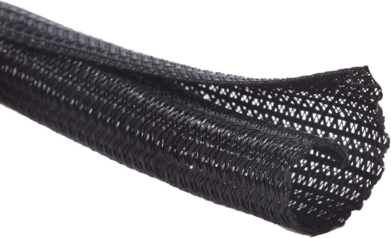 Alex Tech 25Ft – 1/2 Inch Cord Protector Wire Loom Tubing Cable Sleeve Split Sle