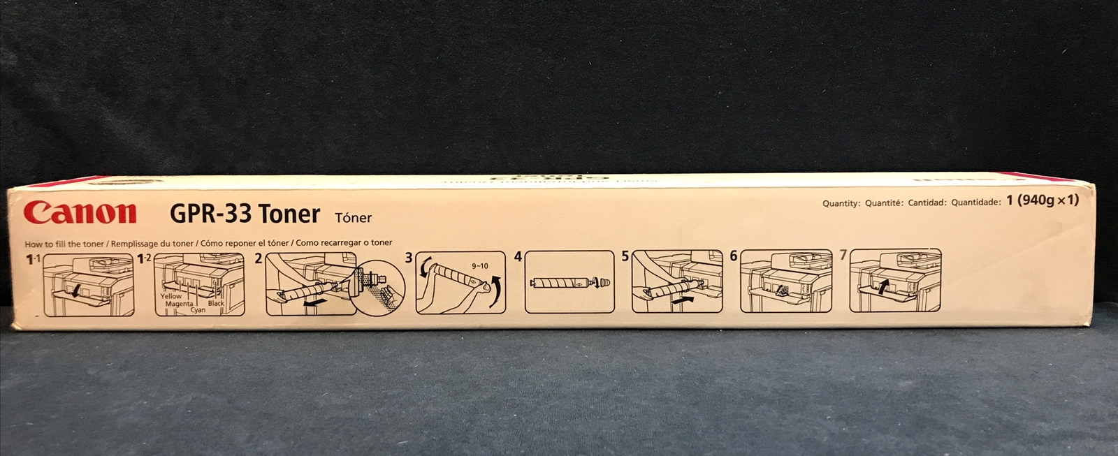 Genuine Canon GPR-33 TONER 2800B003AA – MAGENTA