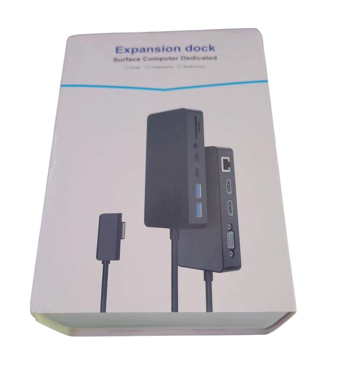 Microsoft Surface Expansion Dock Triple Display Dual HDMI+VGA 12 in 1 Docking