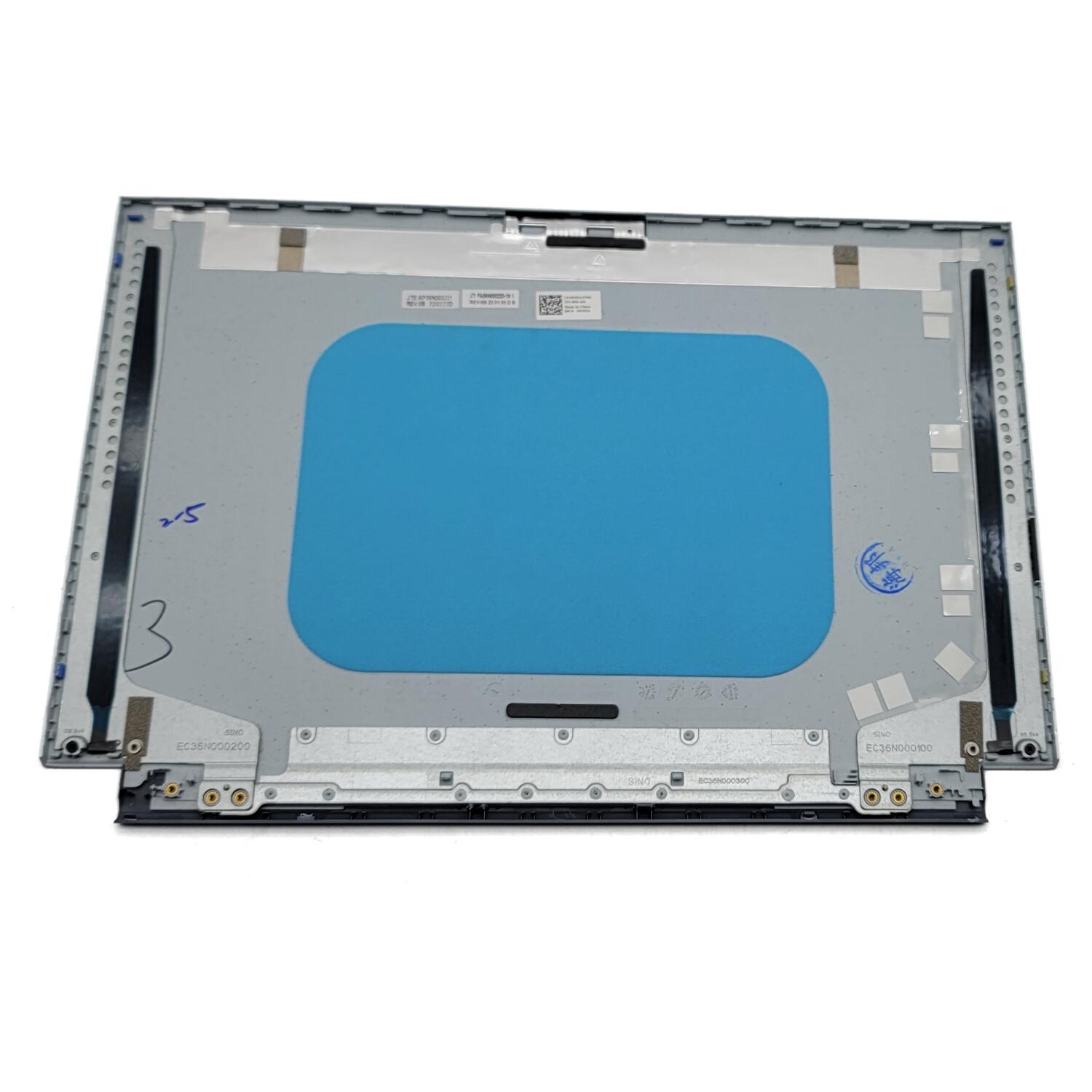 New LCD Back Cover+Bezel For Dell G15 5510 5511 5515 Top 0W9XD4 W9XD4 White Lid