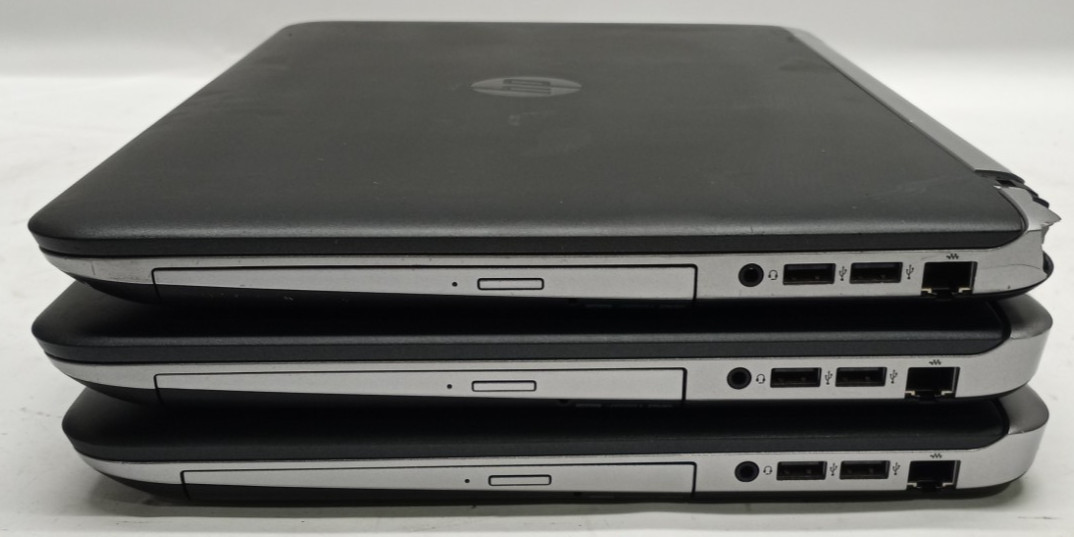 Lot of 3 HP ProBook 450 G3 i5-6200u@2.30GHz 8GB RAM No HDD/OS No Battery MC823*