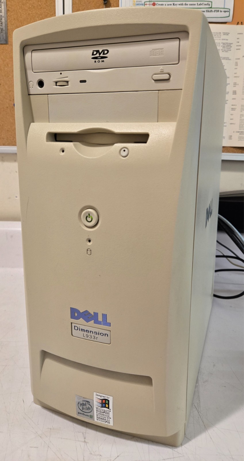 NICE Dell Dimension L933R PC – PIII 933MHz – Windows 98SE – Creative SB – TESTED
