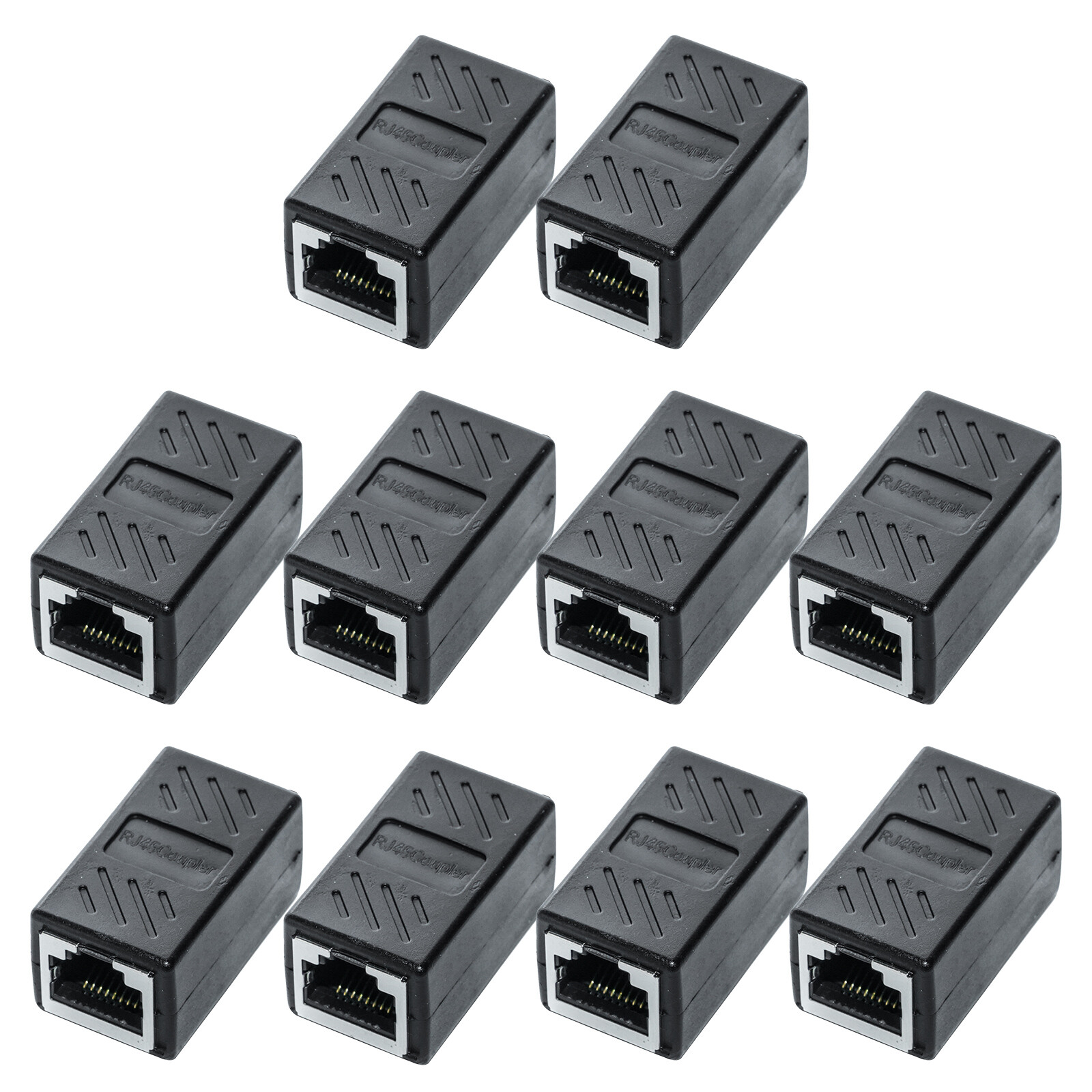RJ45 Inline Coupler Cat7 Cat6 Cat5e Cat5 Ethernet LAN Network Cable Adapter Lot