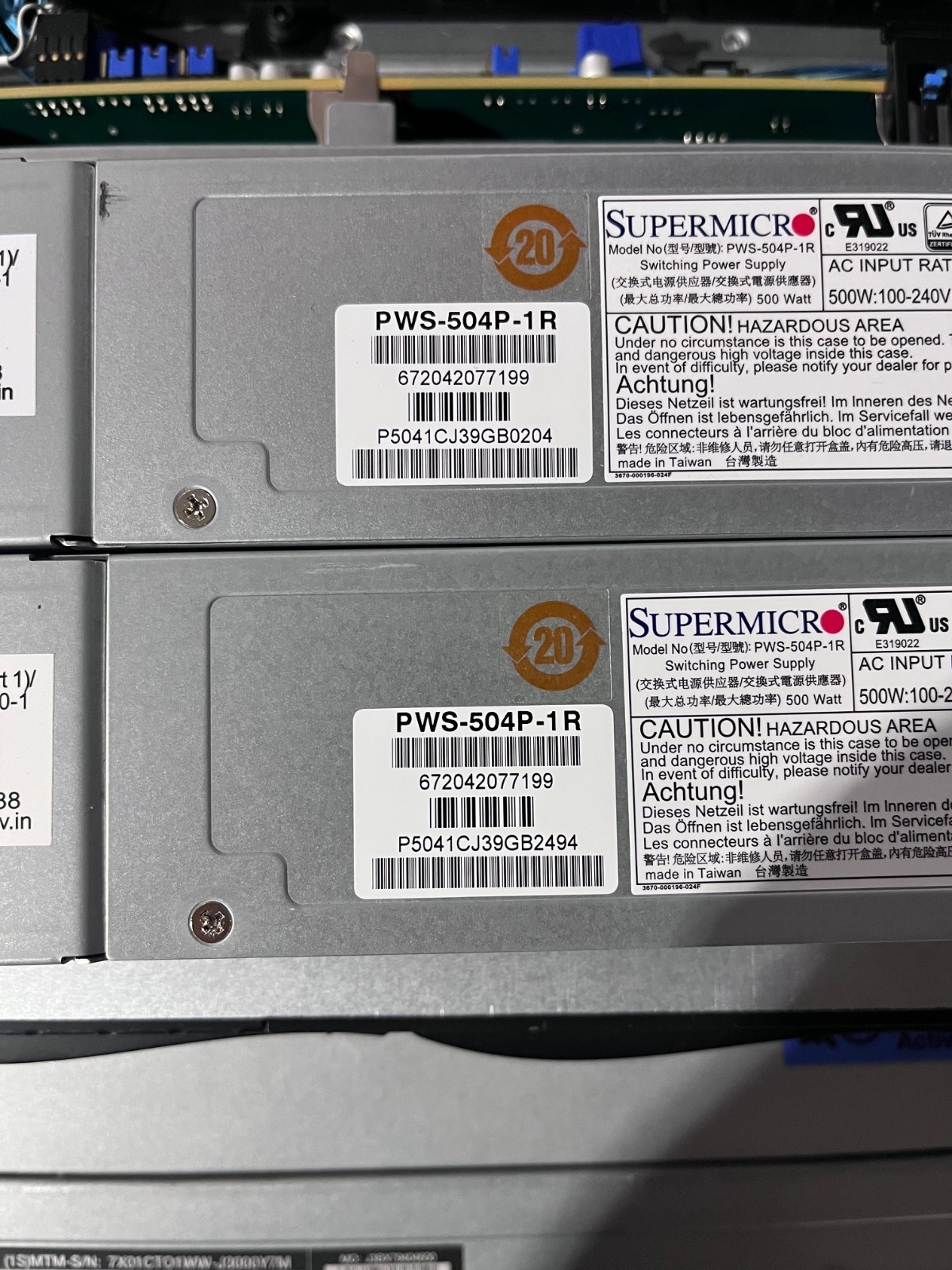 PFSense OPENSENSE EDGE SERVER Xeon E-2174G 8GB RAM 1x M.2 NVME 500GB SATA 2x PCI