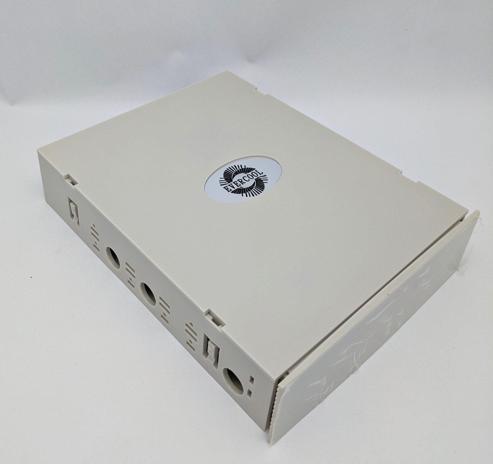 NEW Beige Computer 5.25″ Drive Bay Storage Drawer Box Tray for DVD/Blu-Ray disc