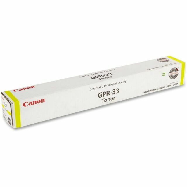 Canon GPR-33 Laser Toner Cartridge – Yellow (CNM2804B003AA)