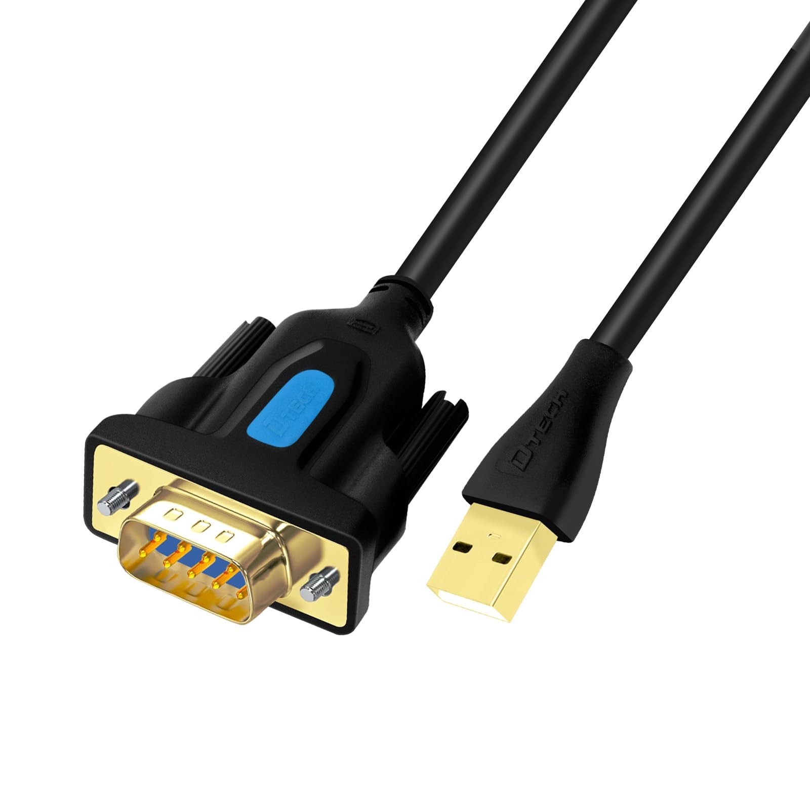 USB to Serial Adapter DB9 RS232 Cable Prolific Chip PL2303 DB-9 Male Cord 3ft