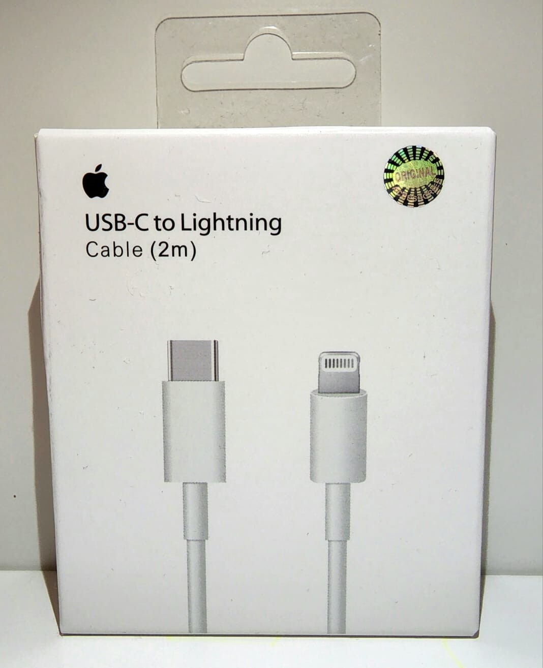 Apple Charge Cable USB-C to LIGHTNING For iPad / iPhone 2 Mts (7ft)