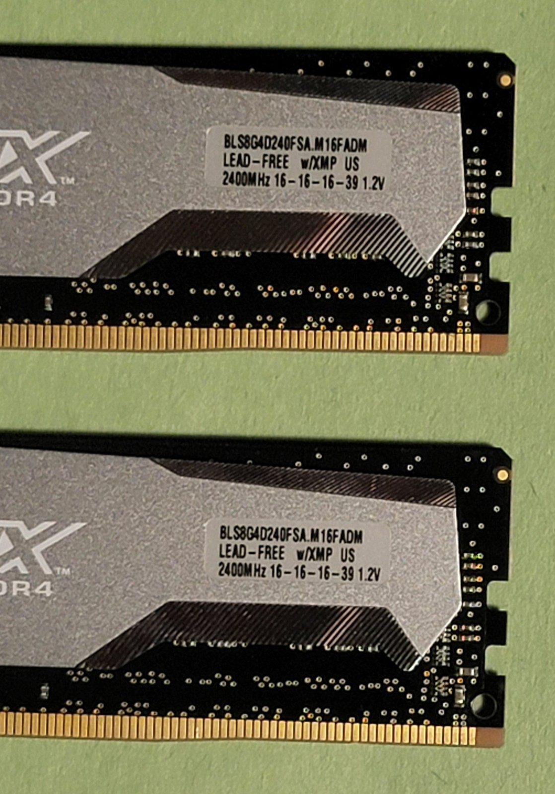 Crucial Ballistix Sport 16GB (2x8GB) DDR4 RAM 2400 MHz Tested Desktop Memory
