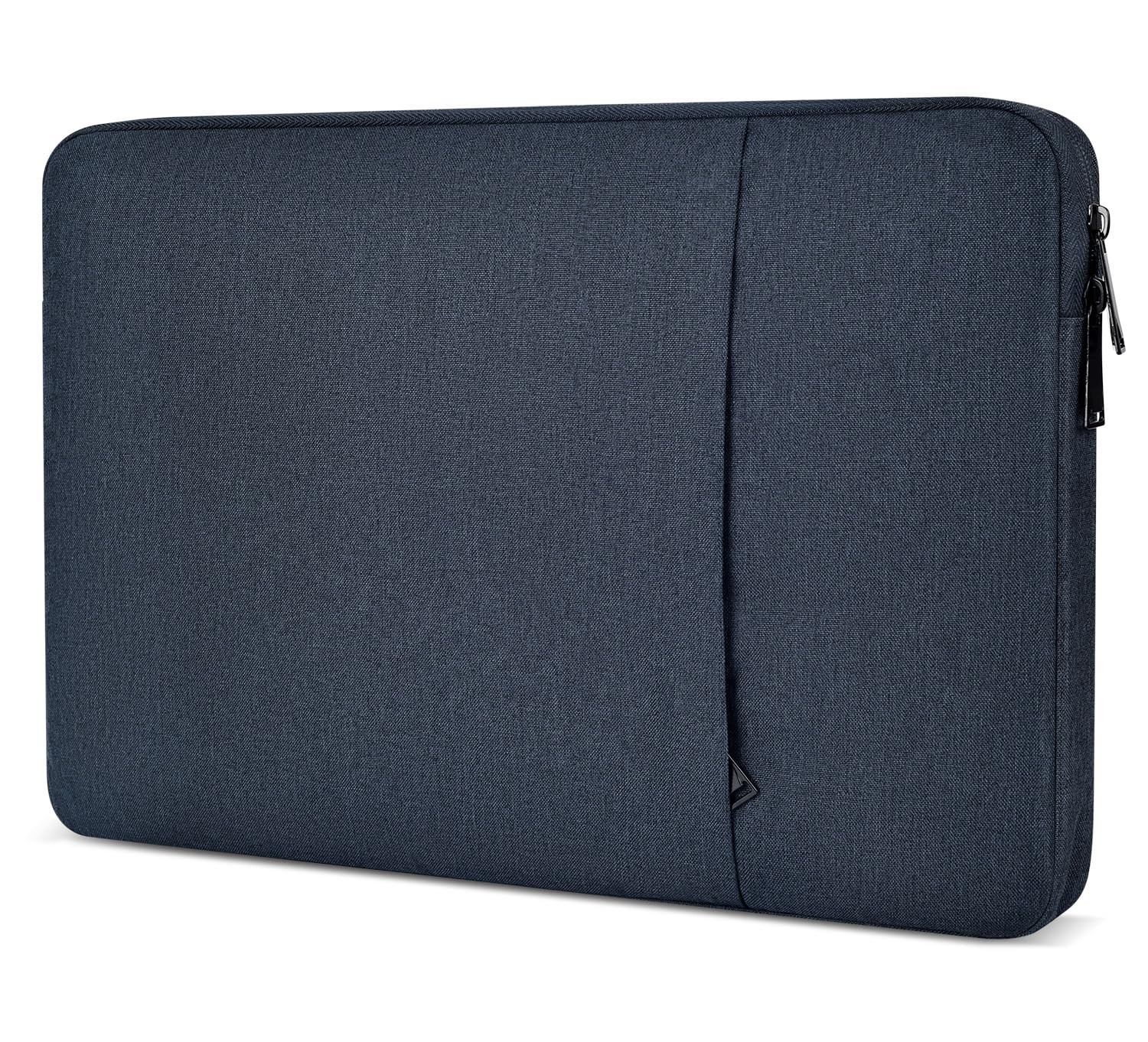 CaseBuy Portable Monitor Sleeve 15.6-16.1 Inch, Navy Blue, Padded