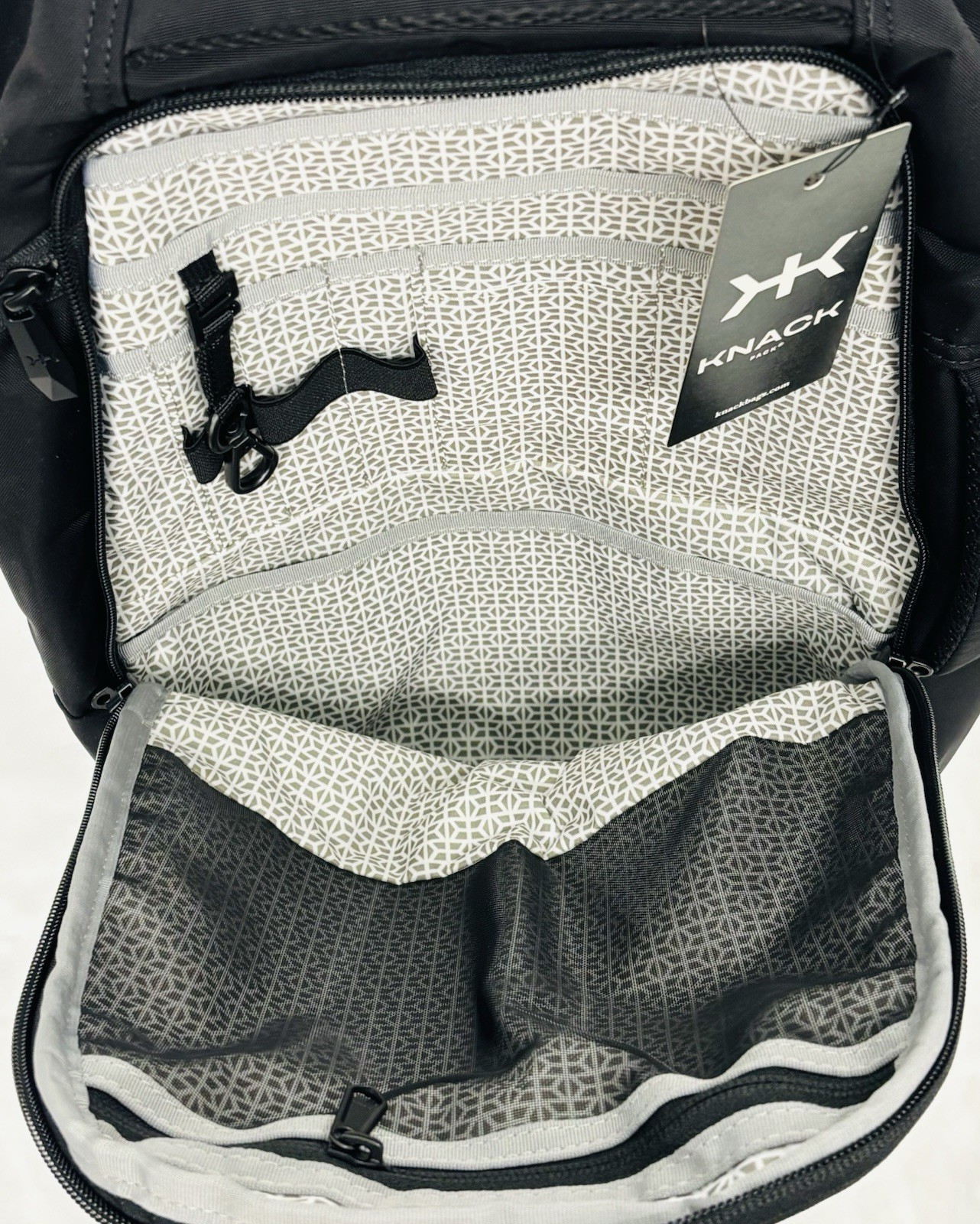 SERIES 2: SMALL EXPANDABLE MIDNIGHT BLACK KNACK PACK® {Style#: S2BPSA102}
