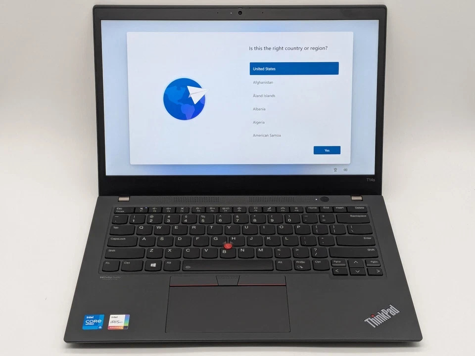 Lenovo ThinkPad T14s Gen 2 14″ FHD i5-1145G7 16GB 512GB SSD Win11 Pro