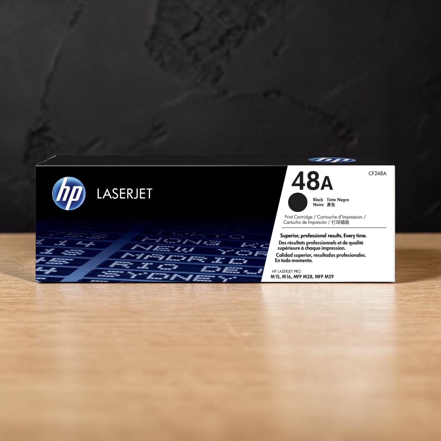 New Open Box HP 48A Black Original LaserJet Toner Cartridge, CF248A