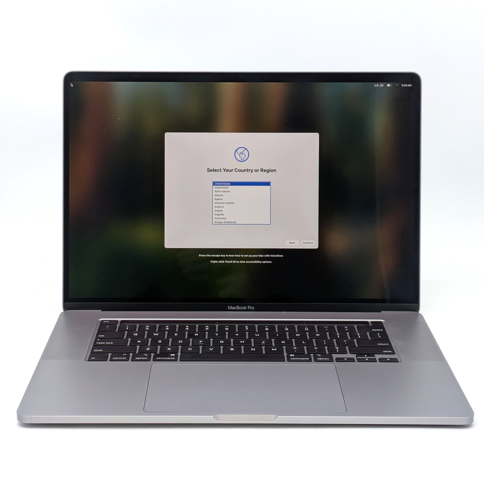 Apple MacBook Pro 2019 16″ i9-9880HK 512GB SSD 32GB AMD Radeon Pro 5300M macOS