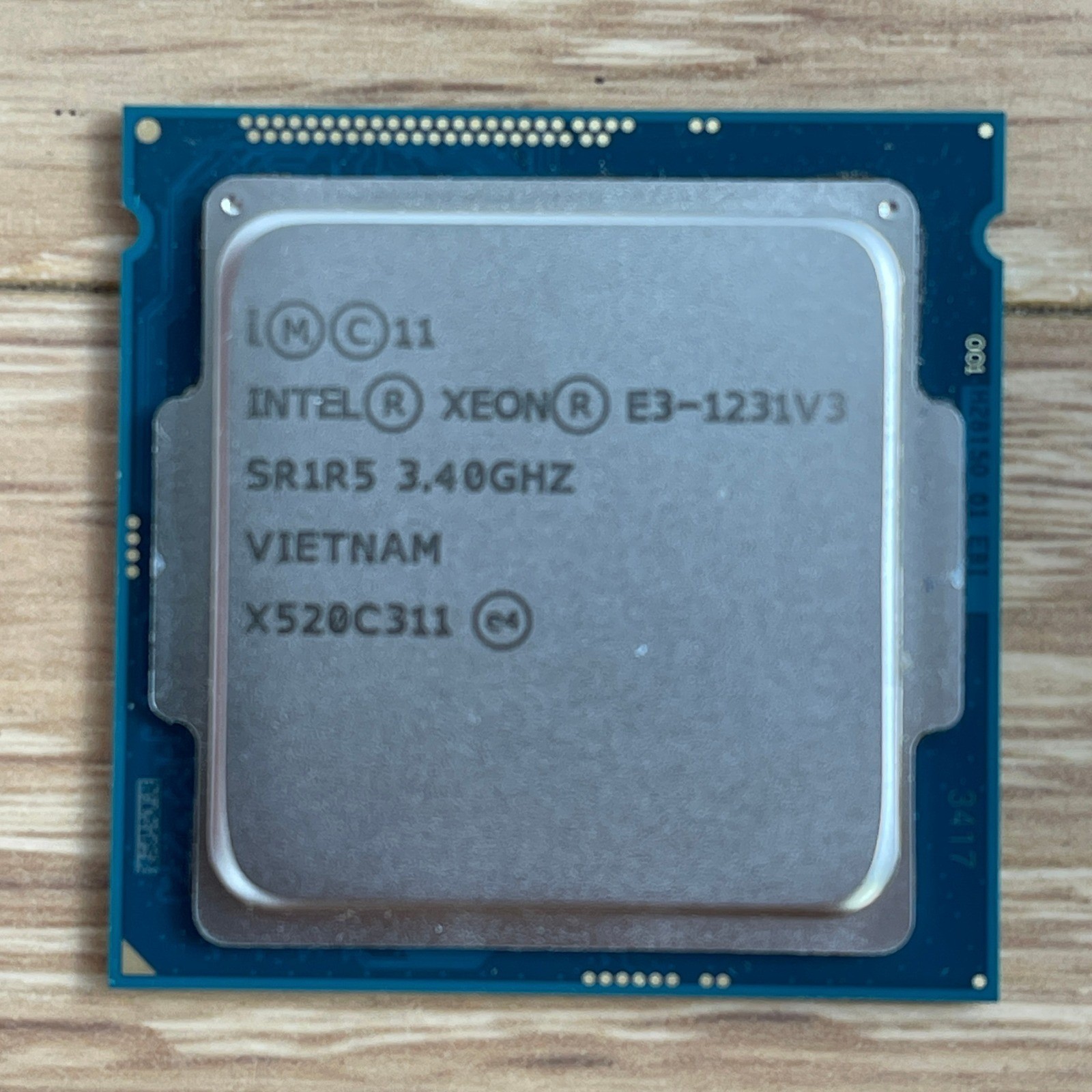 Intel Xeon E3-1231V3 SR1R5 3.40GHz Quad Core Processor LGA 1150 CPU
