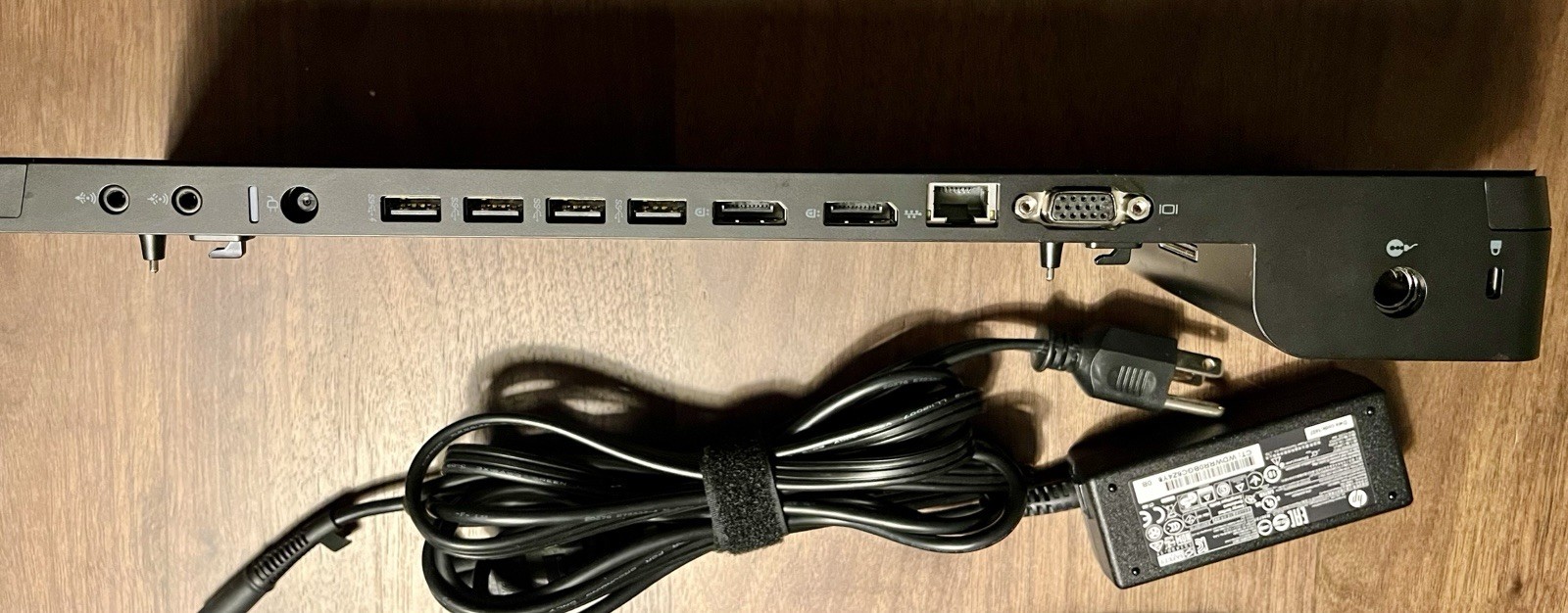 HP 2013 UltraSlim Docking Station with Power Adapter (D9Y32AA#ABA)