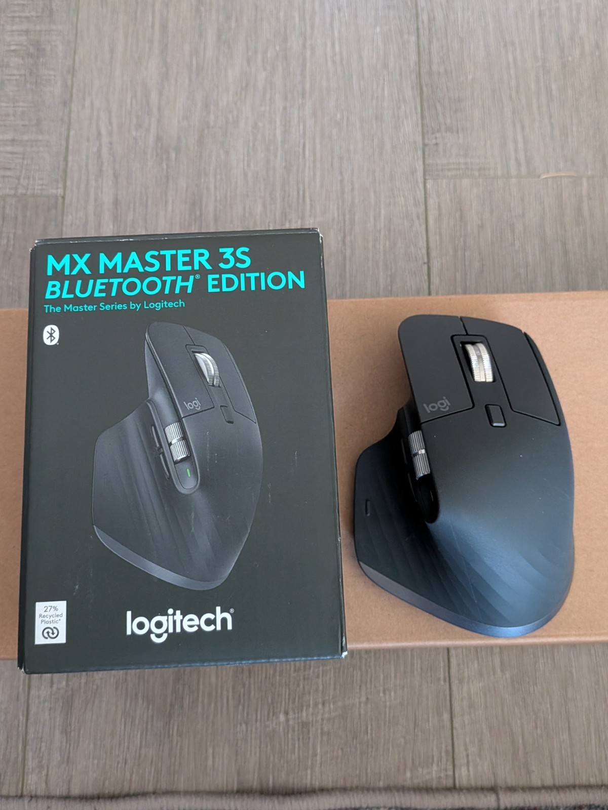 Logitech MX Master 3S Bluetooth Edition Wireless Mouse, No USB Receiver