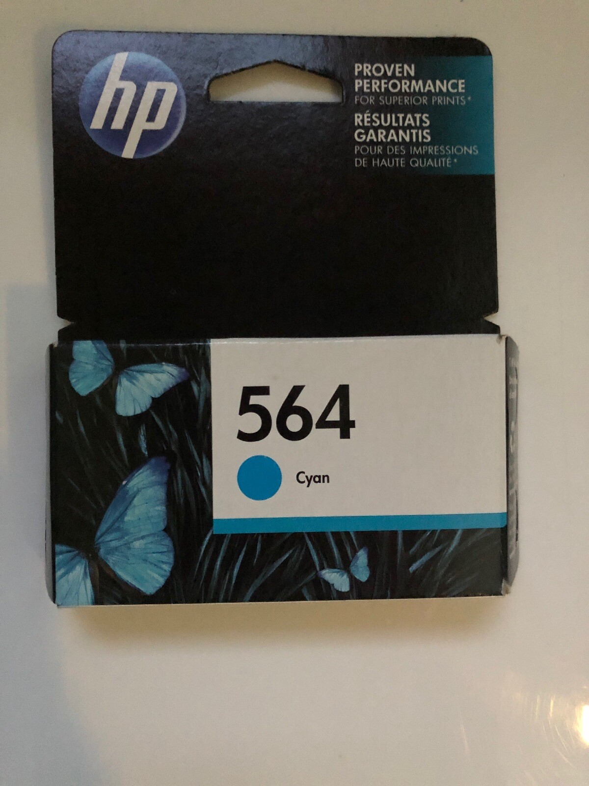 HP 564 Cyan Ink Cartridge Brand New Sealed Buyer Pays Shipping
