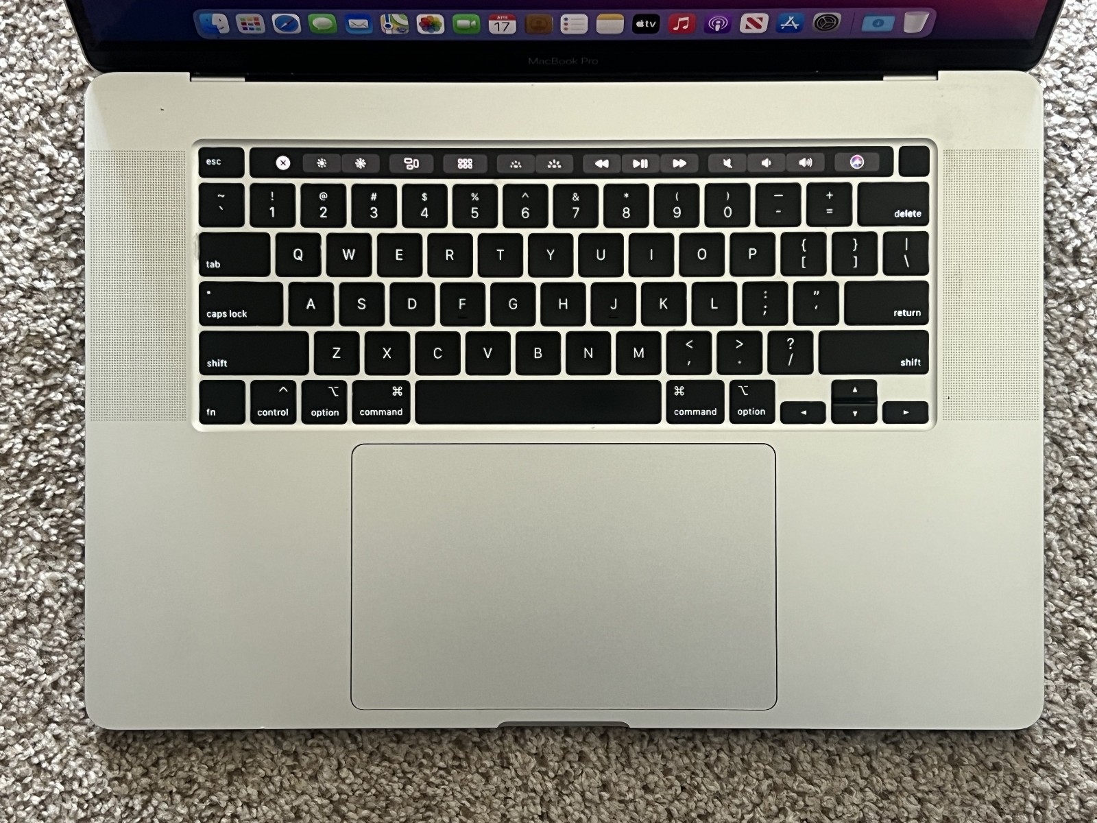 Apple Macbook Pro 16″ 2019 A2141, I7-9750H@2.60GHz 16GB/512G Pro 5300M MVVL2LL/A
