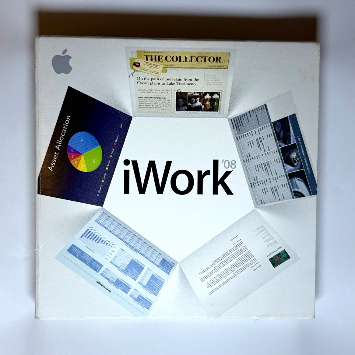 Apple iWork ’08 for Mac Install CD (Pages Numbers Keynote) English Retail