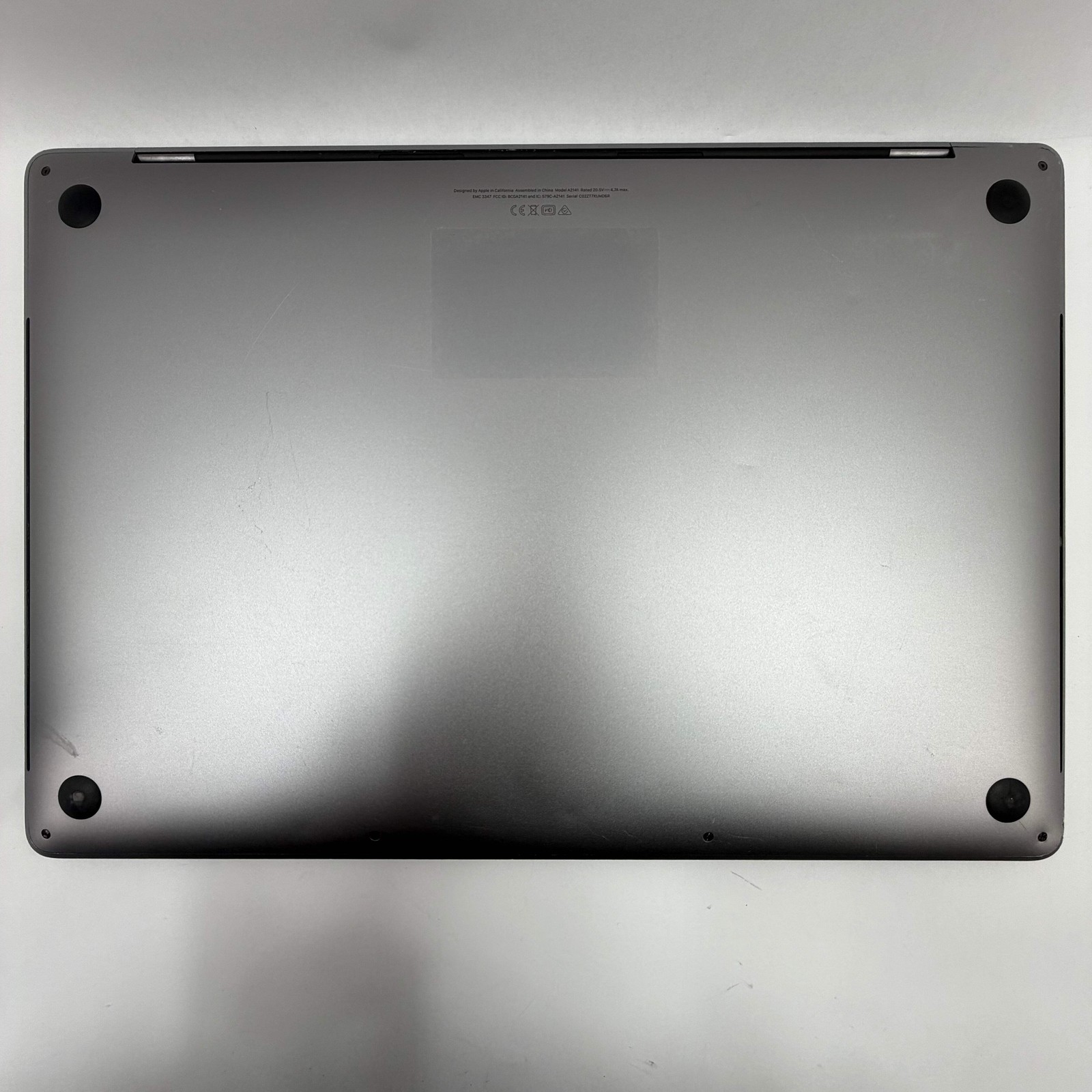 Broken 2019 Apple MacBook Pro 16″ i7 2.6GHz 32GB RAM 512GB SSD Silver A2141 Read