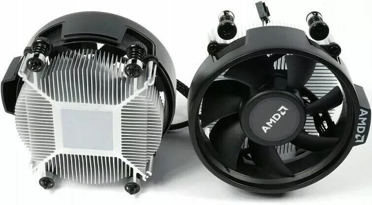 AMD Wraith Stealth Socket AM4 4-Pin Connector CPU Cooler with Aluminum Heatsink