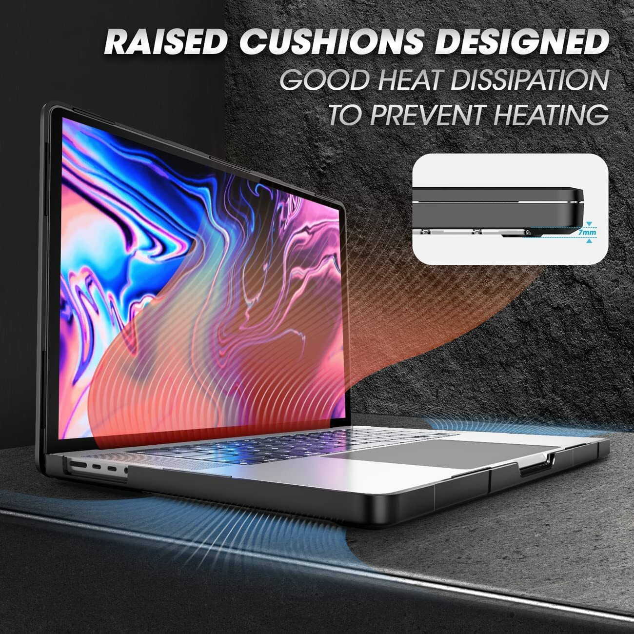 For MacBook Pro 16 inch (2026/2021) SUPCASE Unicorn Laptop Case Shockproof Cover