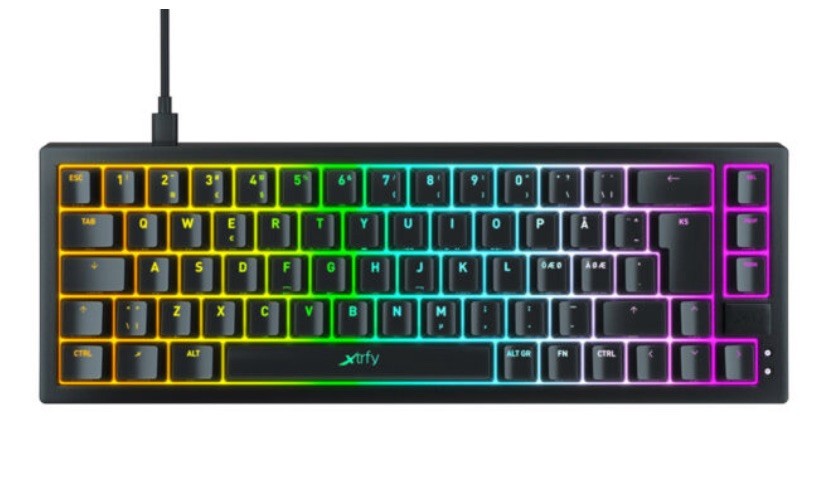 XTRFY K5 RGB Compact 65% Mechanical Gaming Keyboard –