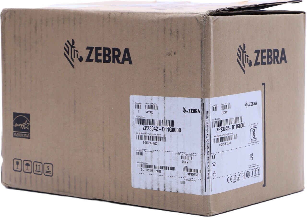 Zebra ZP230d Direct Thermal Barcode Label Printer BRAND NEW – FREE SHIPPING