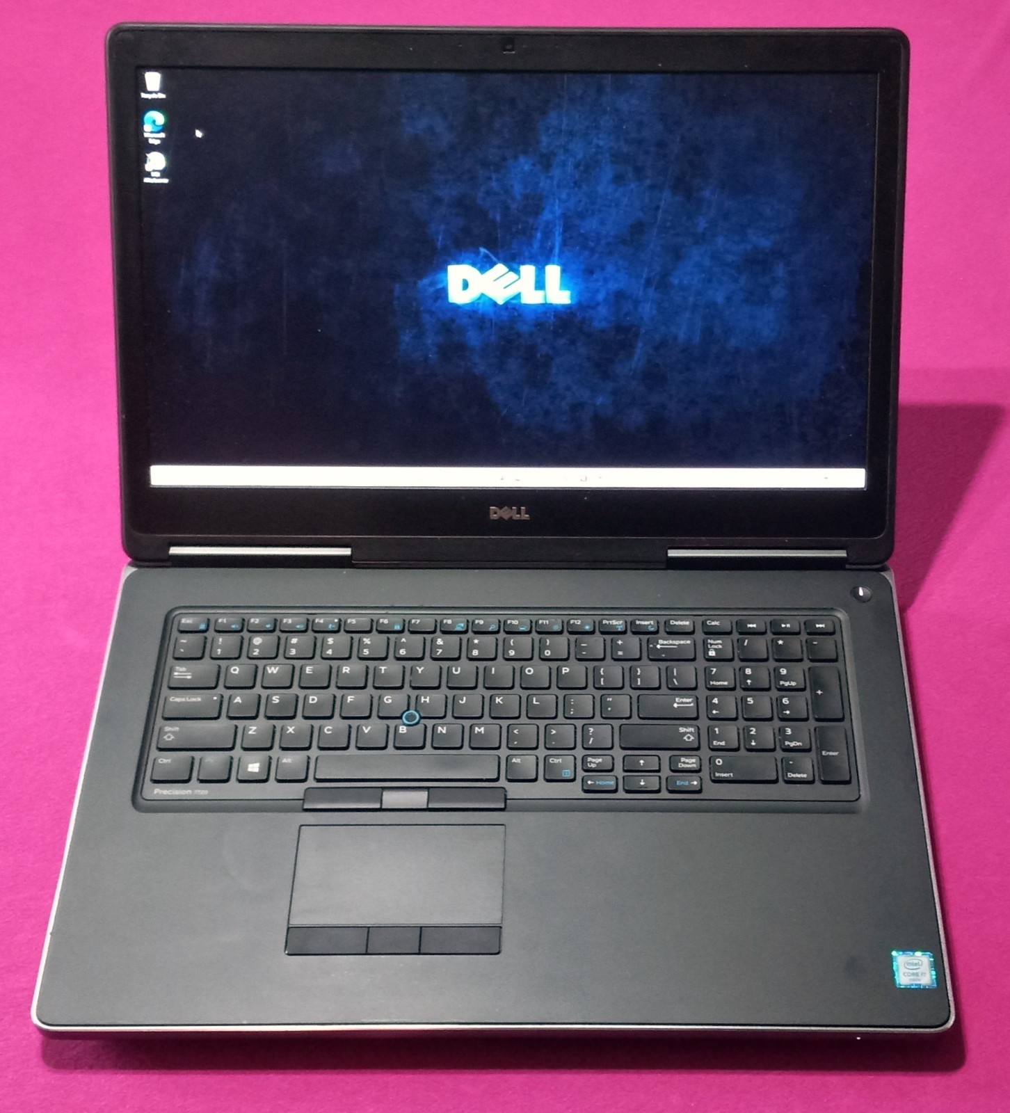 Dell Precision laptop 7720 i7-7820HQ 2.9-3.9Ghz 16GB+512GB NVIDIA “P5000” AX200