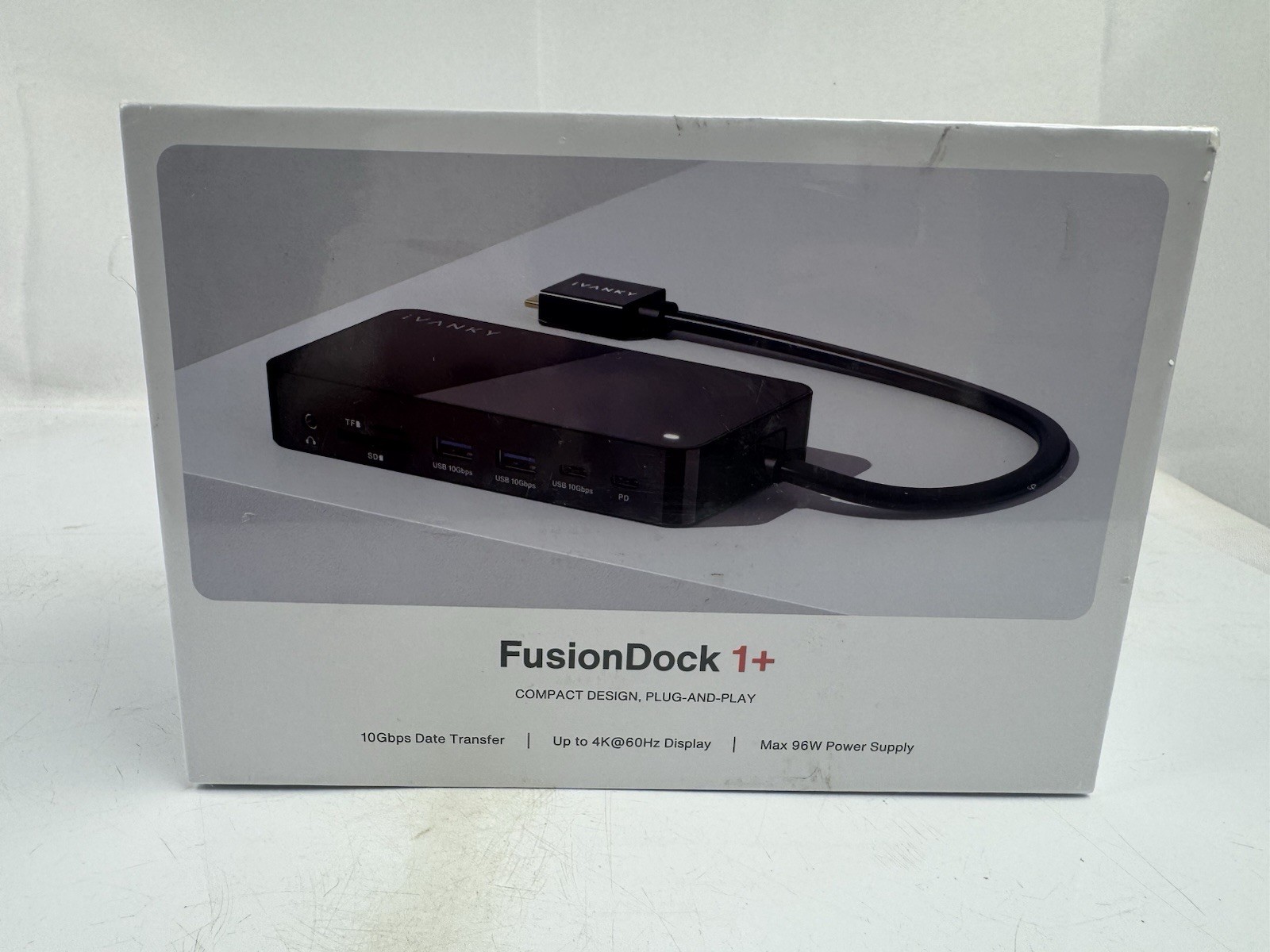 iVANKY FusionDock 1+ MacBook Pro Docking Station New Sealed 12-in-2 Dual 4K 180W