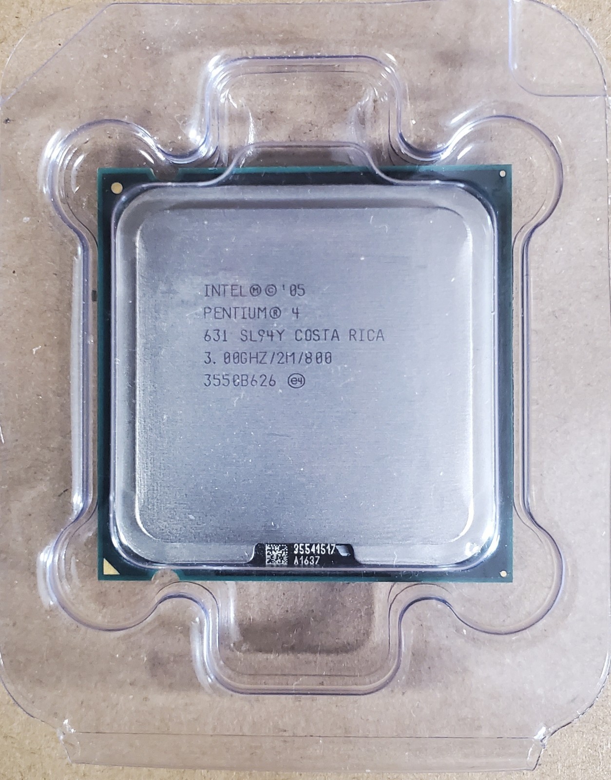 Intel Pentium 4 631 CPU – 3.00GHz/2M/800 Processor