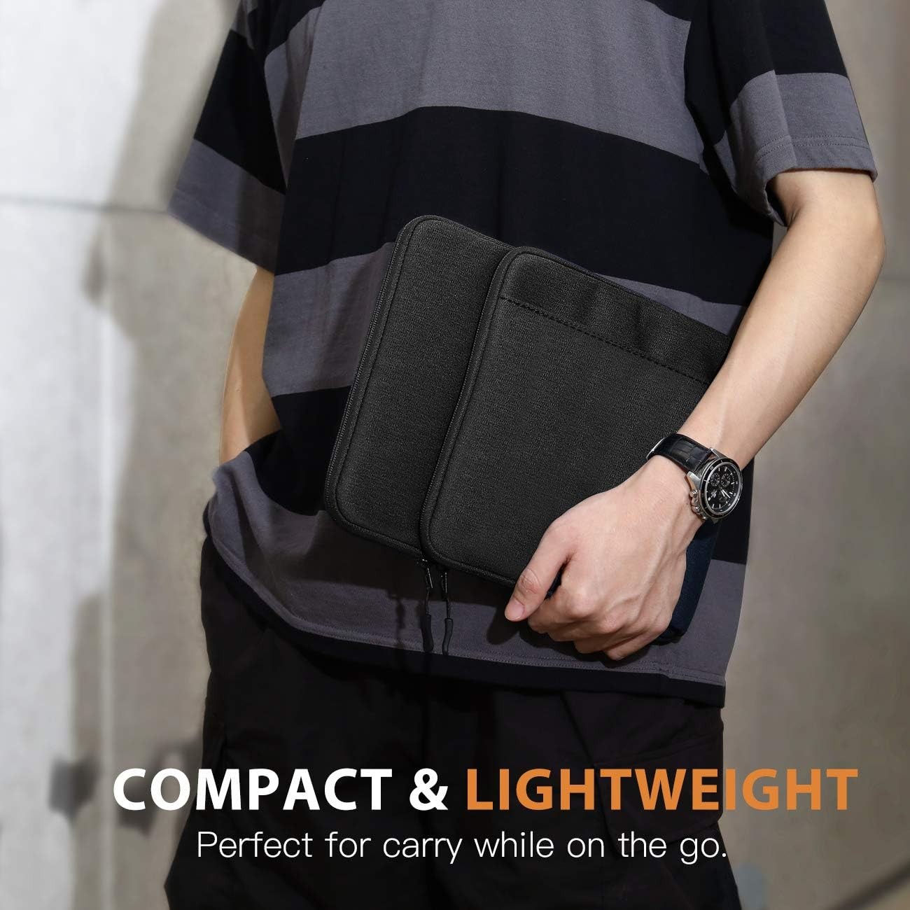 TiMOVO 9-11 Inch Tablet Sleeve Bag for iPad 11-inch A16 Inch, Black