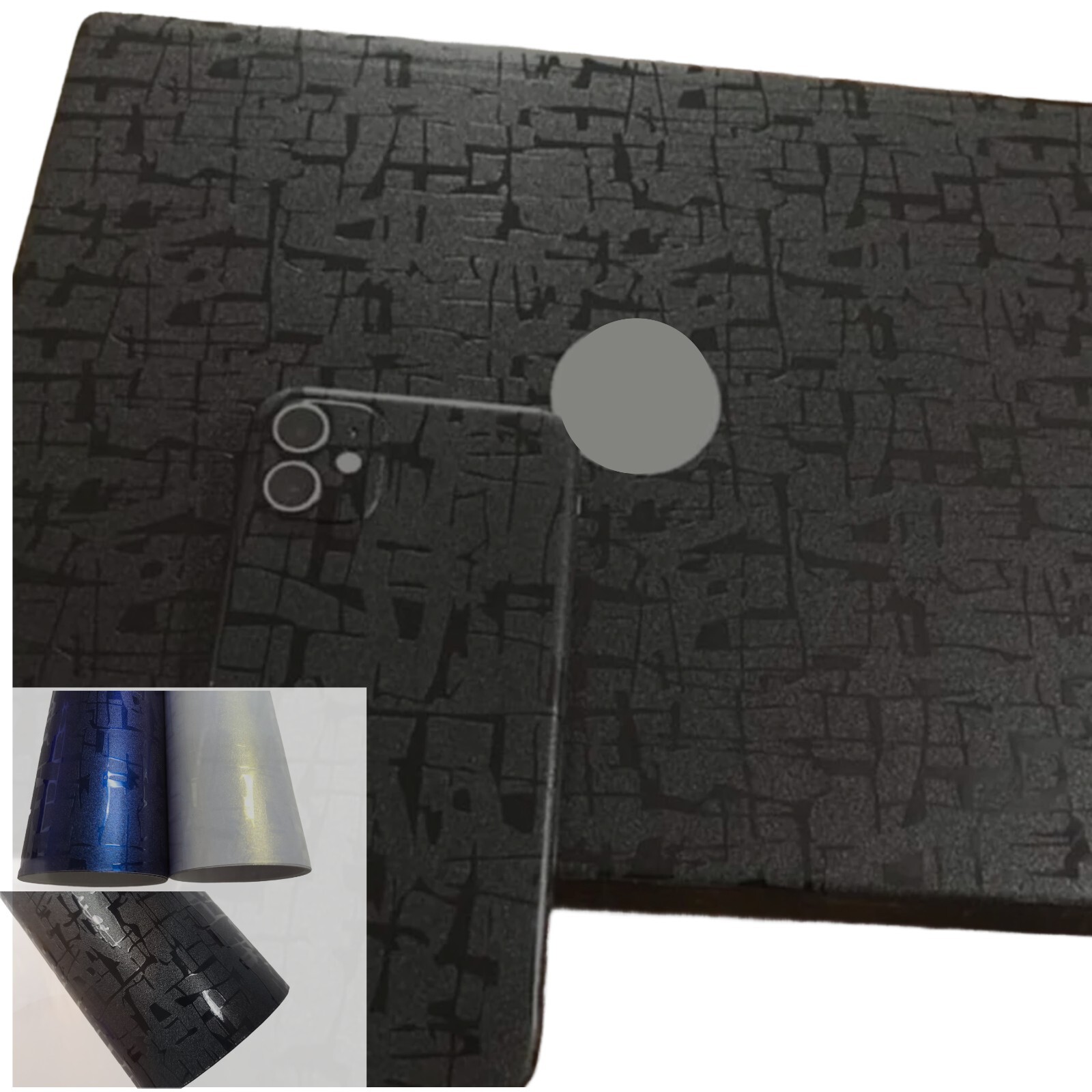 Simple Texture Laptop Skin Notebook PC Tower Universal Vinyl Wrap Sticker Cover