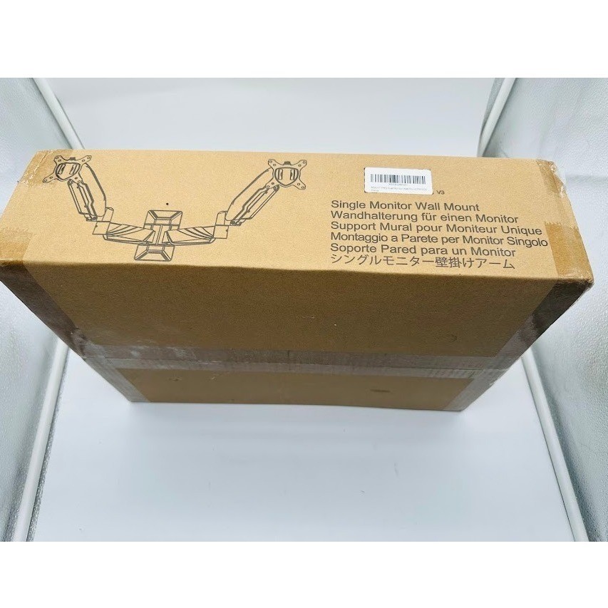 MOUNT PRO Dual Monitor Wall Mount PR7008 Gas Spring Full Motion Arms Black