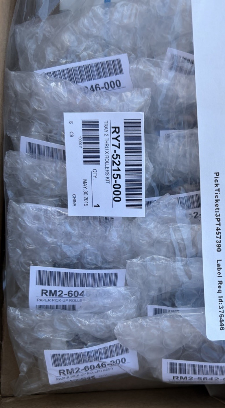 HP RY7-5213-000CN Transfer and Roller Kit New In Open Box