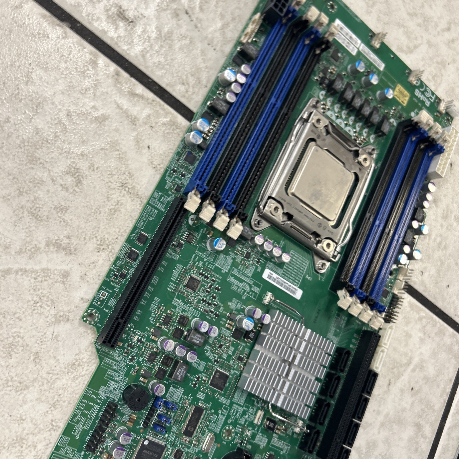 Supermicro X9SRG-F SINGLE SOCKET R LGA 2011 Motherboard w/ Intel Xeon E5-1650V2
