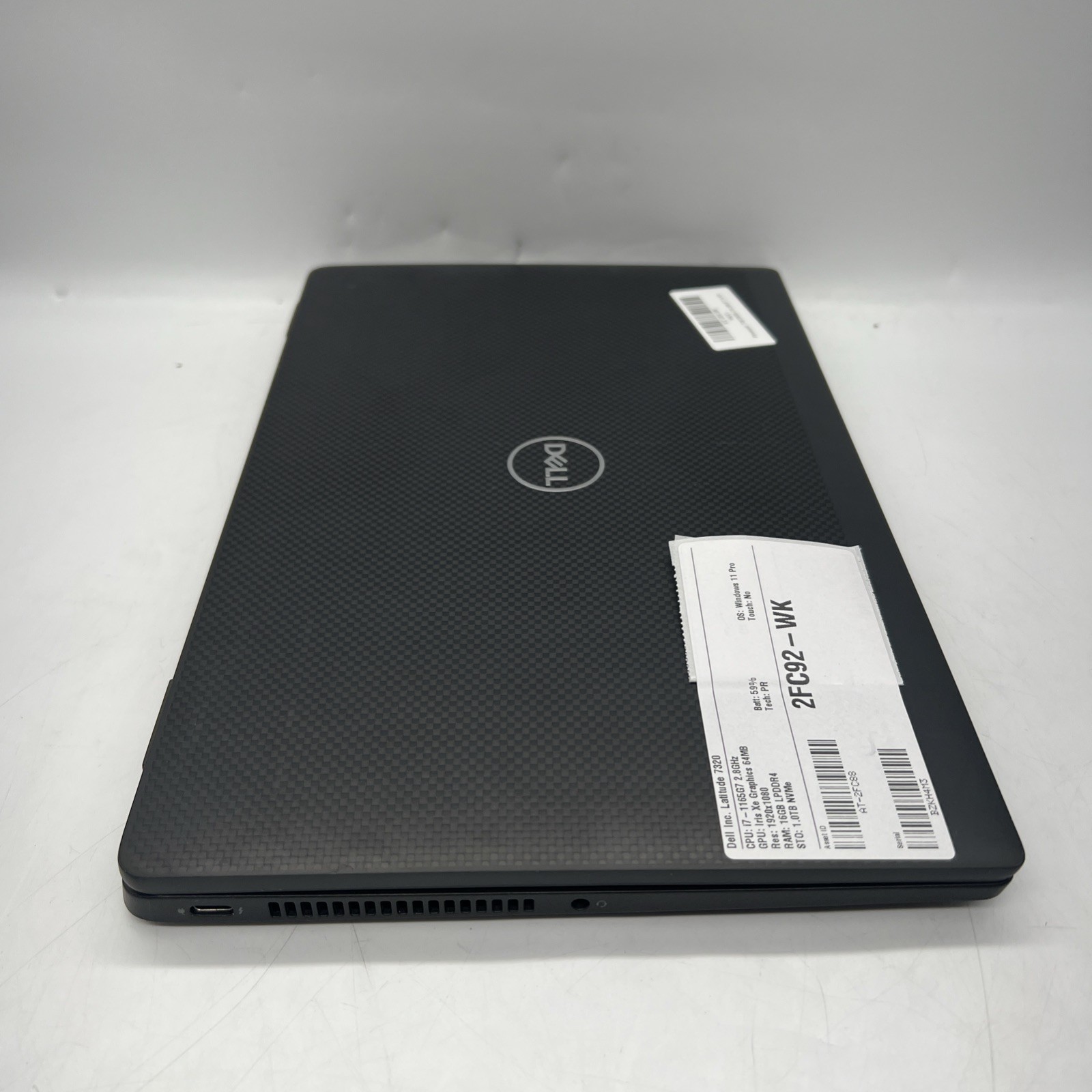Dell Latitude 7320 13″ Intel I7 1165G7 2.8GHz 16GB RAM 1TB SSD Win11P Worn Keys