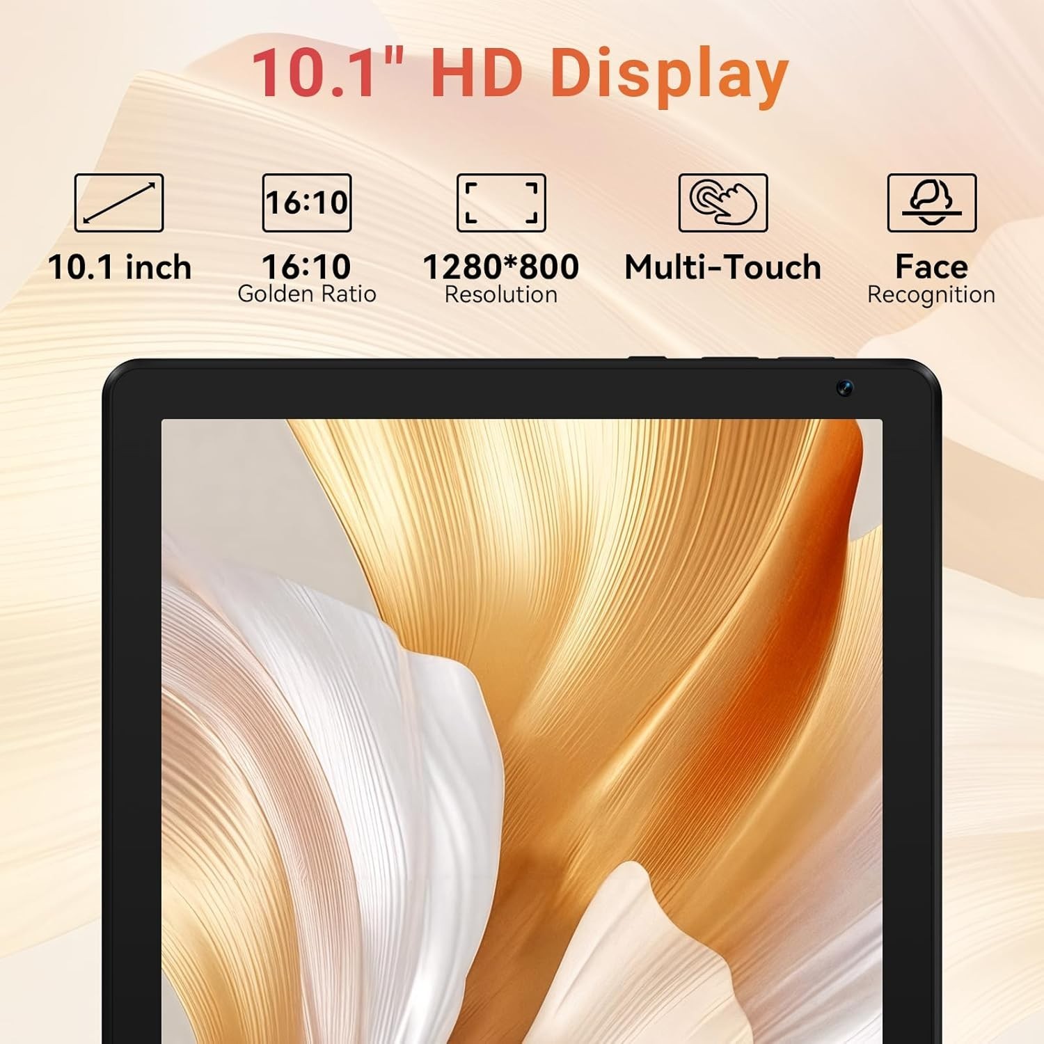 2026 Android 16 10.1″ Tablet with Gemini AI, 8GB + 64GB 1TB Expand Dual SIM Wifi