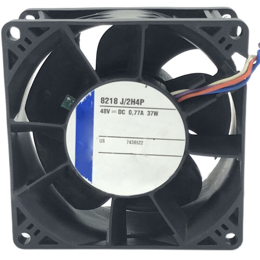 8218J/2H4P 48V 37W 0.77A 8cm 4 Wire Server Inverter Cooling Fan Replacement