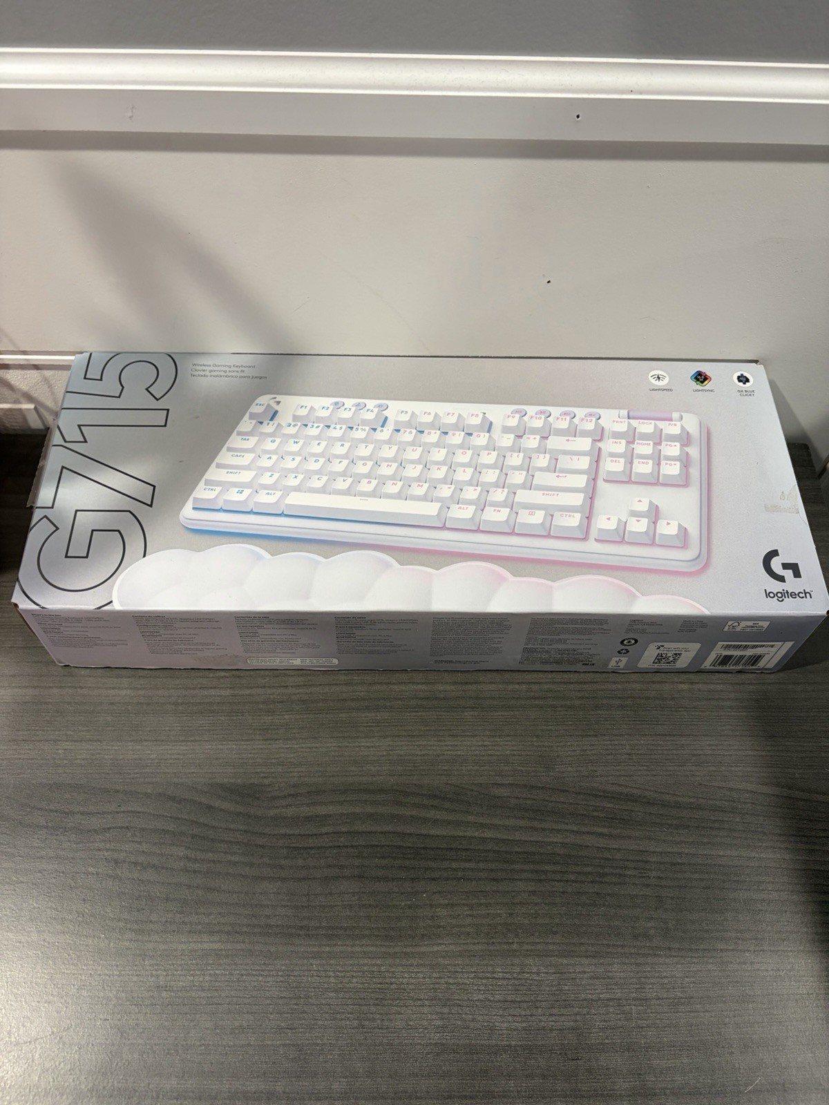 Logitech G715 Aurora Collection Wireless Mechanical Gaming Keyboard-Tactile Keys