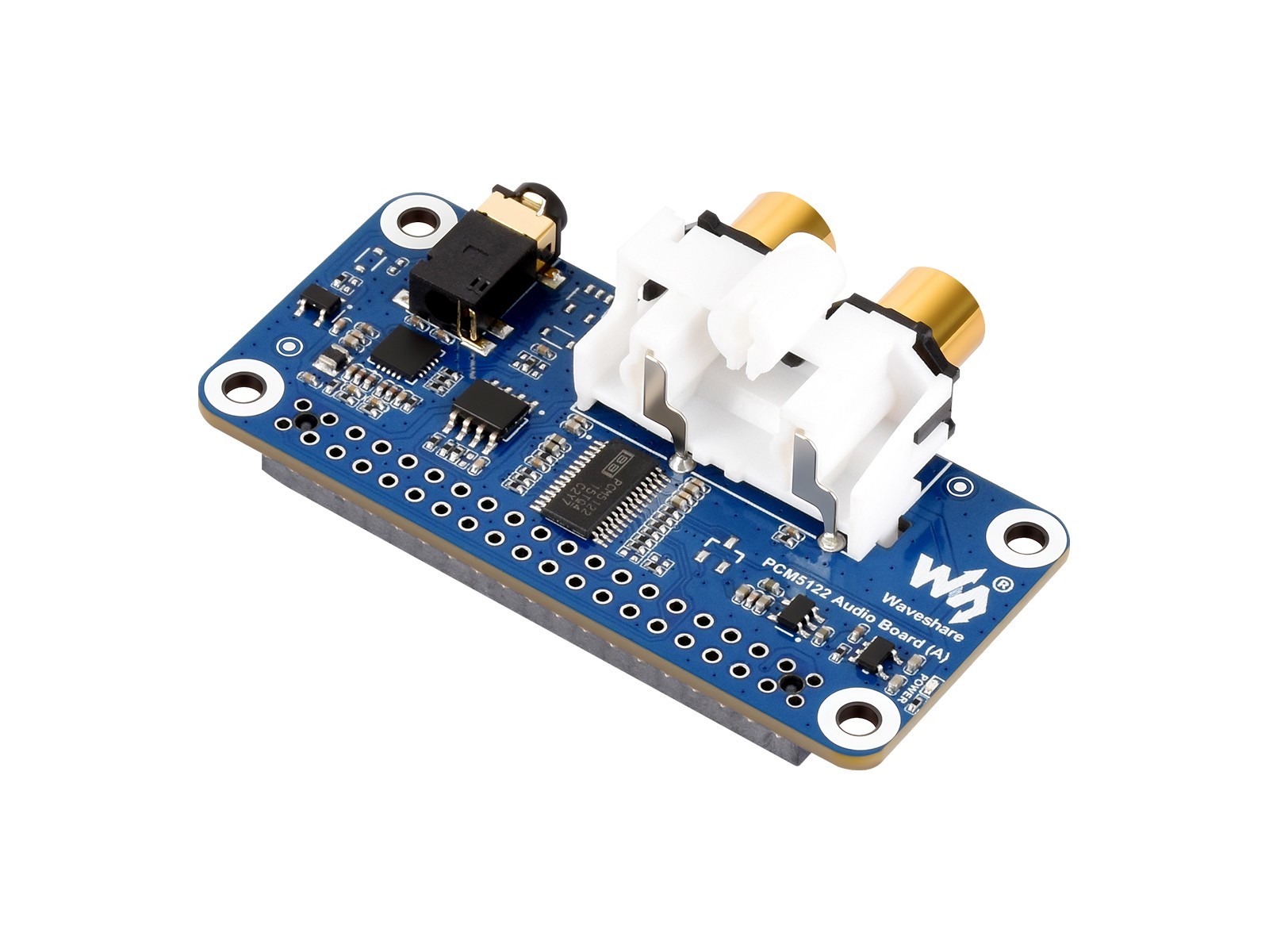 Waveshare PCM5122 HIFI I2S DAC Audio Board For Raspberry Pi Based On 40PIN GPIO